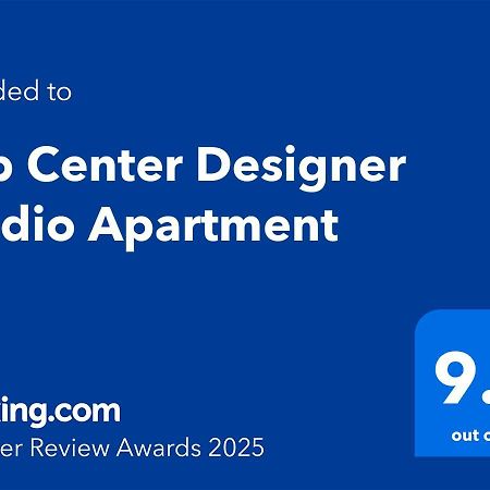 Top Center Designer Studio Apartment Sofia Eksteriør bilde